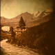 A view of the Swiss countryside in the 1890s.